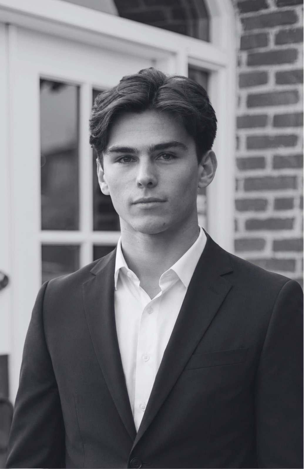 Gavin — black-and-white portrait